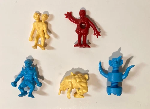 Hing Fat Monsters lot of 5 vintage PVC mini figures