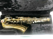 Buescher Aristocrat Alto Saxophone With Case  Extras