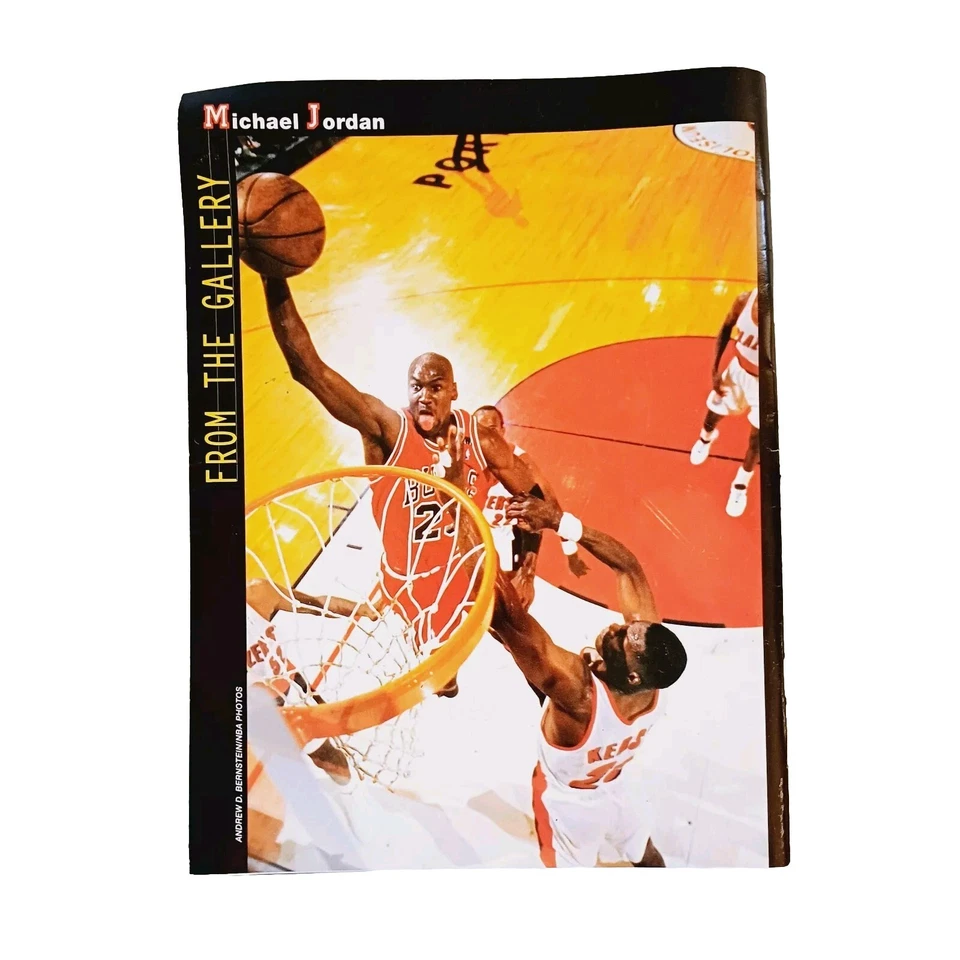 NBA Basketball Michael Jordan '95 Champions Magazine Book - Image 2 of 4
