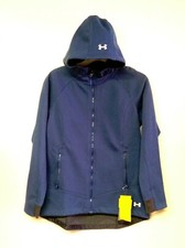 Under Armour Womens Softshell Bonded Fleece SNOW JACKET - Medium - Blue - NWT