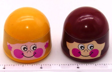 Vintage 1985 Tomy Popoids No. 5211 Lot 2 Peop...