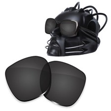 KEYTO Black Polarized Replacement Lens for-Oakley Beckon OO9125 Sunglass