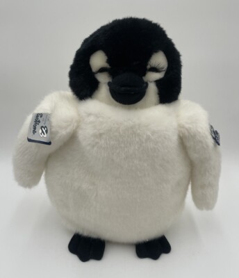 NEW Vintage 1983 Mattel Emotions Conrad White PENGUIN Plush Stuffed Toy 15 