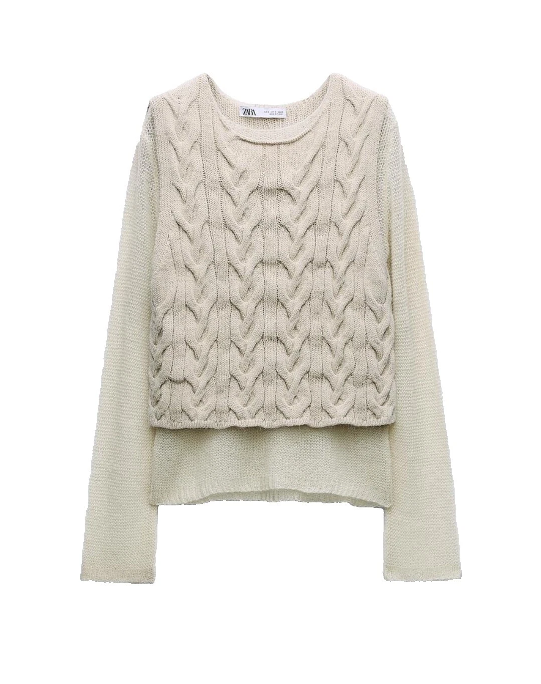 Suéteres para mujer blanco Cárdigan de Poliamida