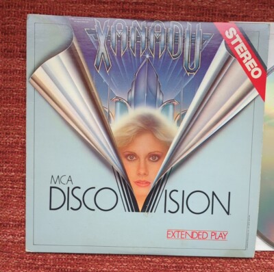 Vintage MCA Discovision Laserdisc 1980 Xanadu Olivia Newton-John