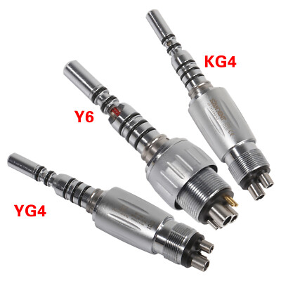 Dental LED Quick Coupler Coupling 4/6Hole for Fiber Optic High Speed Handpiece
