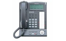 Fully Refurbished Panasonic KX-T7636 Large Backlit Display Speaker Phone (Black)