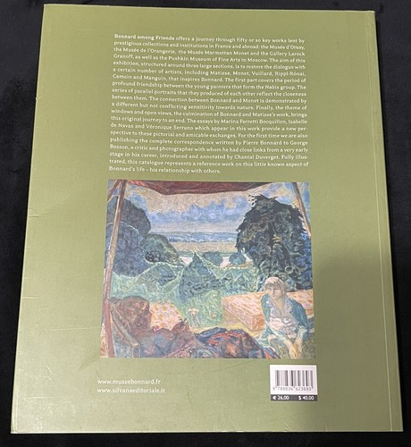 BONNARD AMONG FRIENDS: MATISSE, MONET, VUILLARD By Veronique Serrano & Marina - Picture 2 of 5