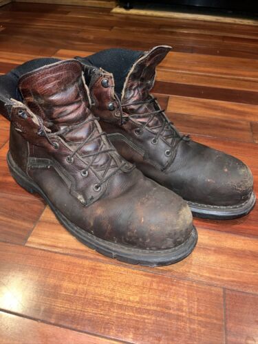 Red Wing Shoes #2226 Mens Brown  Dyna-Force Steel Toe Boots Size 13 Extra Wide - Picture 1 of 7
