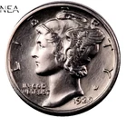 1929 Mercury Dime ~ BU/Uncirculated ~~ 90% Silver