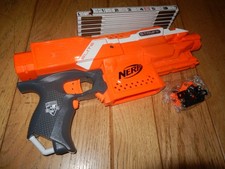 Lightly Modified Nerf Blaster N-Strike Elite Orange Stryfe Motorized Dart Gun