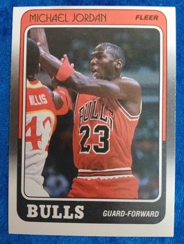 1988 Fleer Basketball Michael Jordan #17