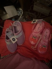 Toddler Girls Shoes Size 9 Cat  Jack NWT  Jelly Sandals Sz 9 Pink W/Cherries