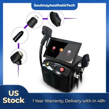 4-In1 IPL Diode Laser Hair Removal Pico Nd Yag Picosecond Tattoo Removal Machine