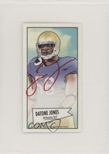 2013 Bowman Mini Cards 1952 Design Auto Datone Jones #52B-DJ Auto 8z7