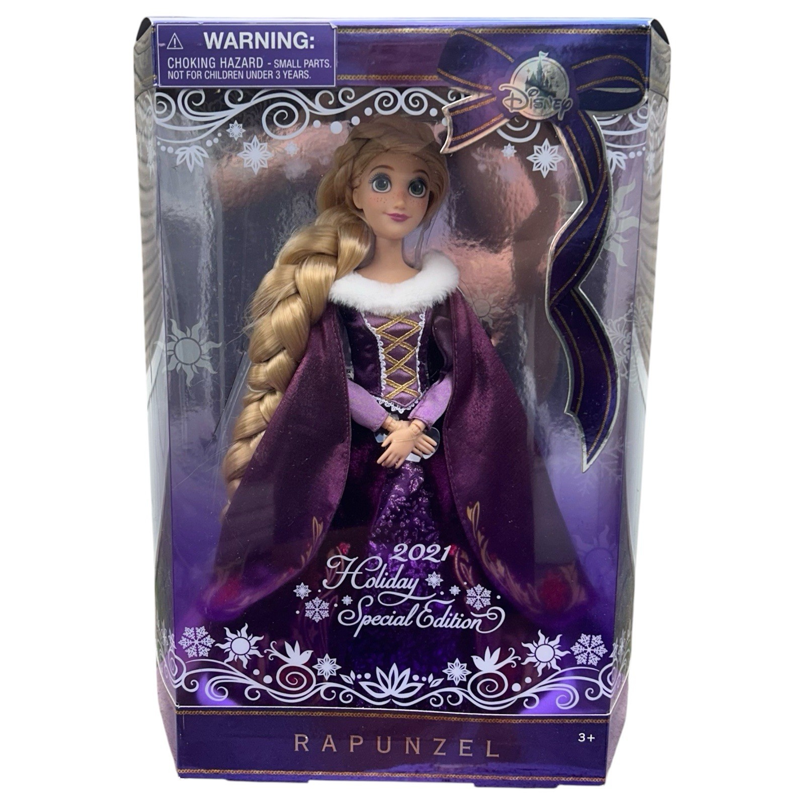 Disney Rapunzel 2021 Holiday Special Edition Doll 11.5” Inspired By Tangled