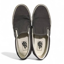 VANS Classic Slip-On Shoe Charcoal US Men: 8