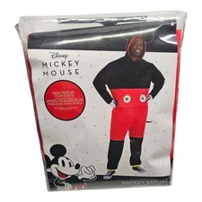 Disney MICKEY MOUSE Adult Plus XXL Jacket Size 52 3 Pcs Halloween Costume-NEW 