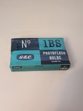 5 GEC 1BS Photoflash Bulbs Class M Vintage Flash Bulbs