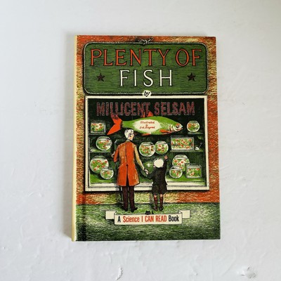 Plenty of Fish by Millicent Selsam 1960 I Can Read Science - HC Children Book