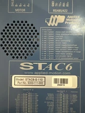 Applied Motion STAC6-S-110  Micro Stepper Motor Drive Controller 120VAC
