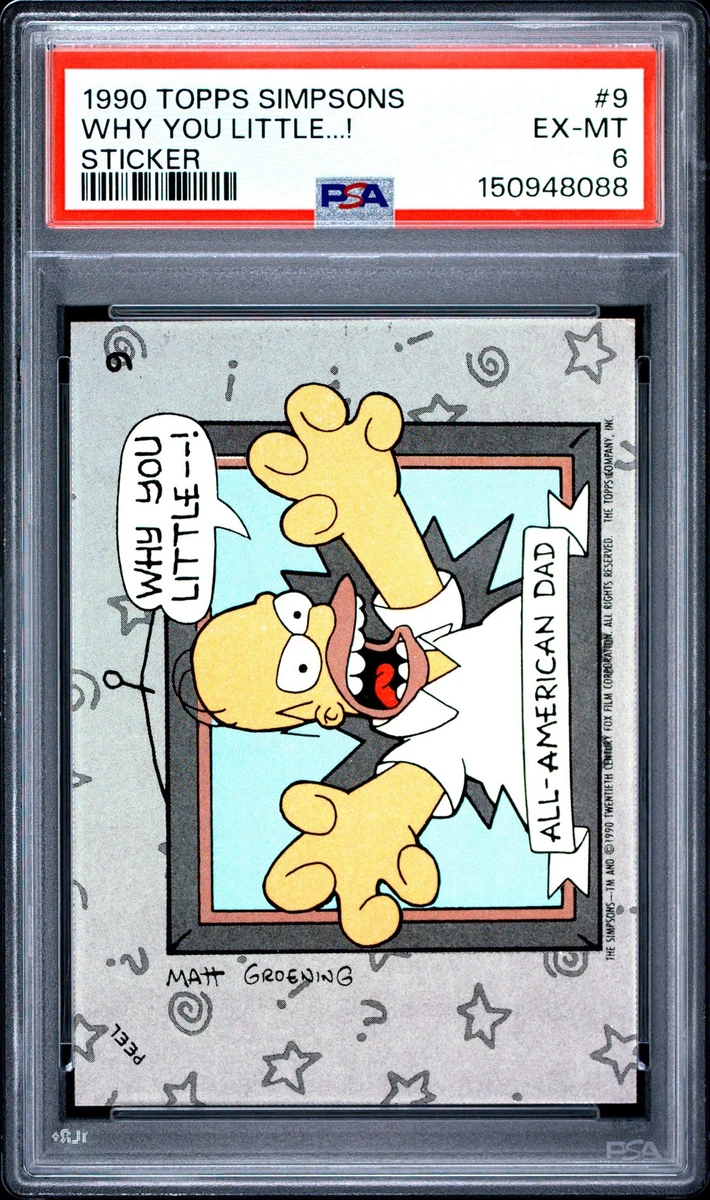 The Simpsons Collectable Trading Cards for sale