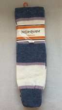 New Vintage Yves Saint Laurent Leg Warmer Toeless Rag Wool Socks