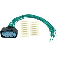 14 Pin Headlight High/Low Beam Wiring Harness Connector Pigtail Plug Fit for