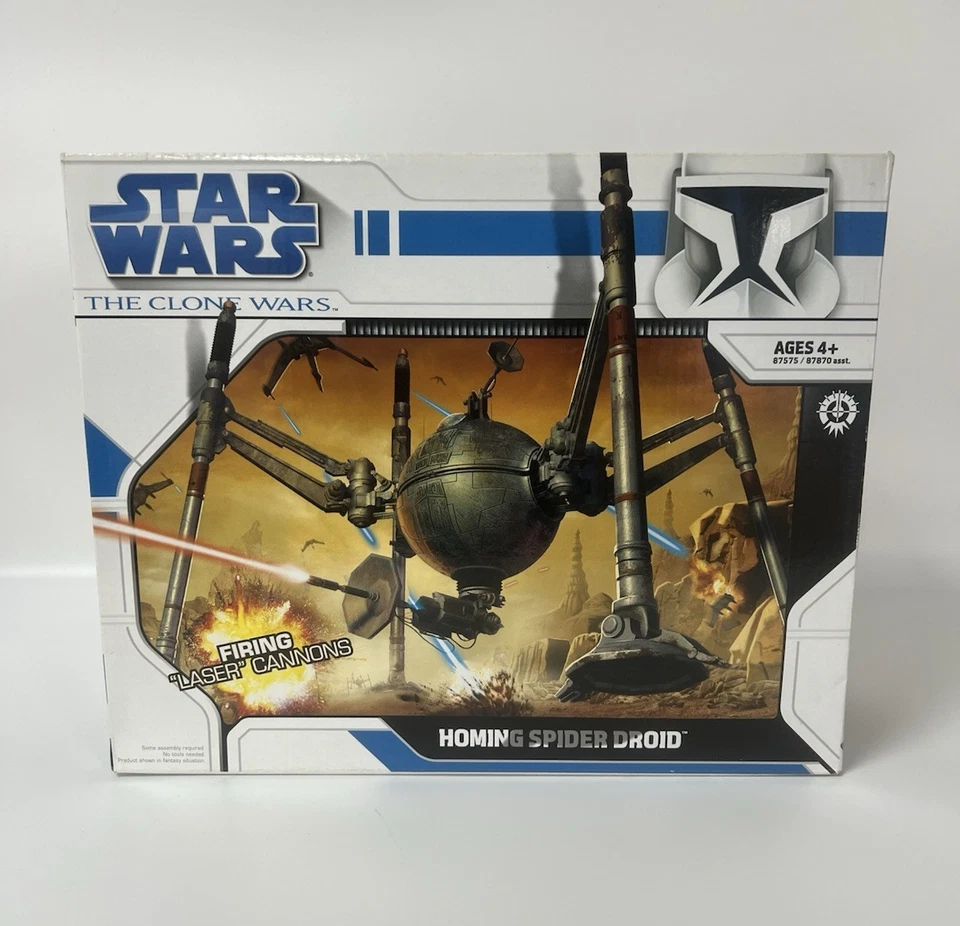 Star Wars The Clone Wars Homing Spider Droid Hasbro NEW & Sealed 2008 - Image 2 of 4