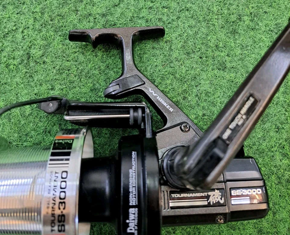 Daiwa SS 3000 Tournament Whisker Millionmax Entoh SS3000 Angelrolle Karpfenrolle - Bild 4 von 4
