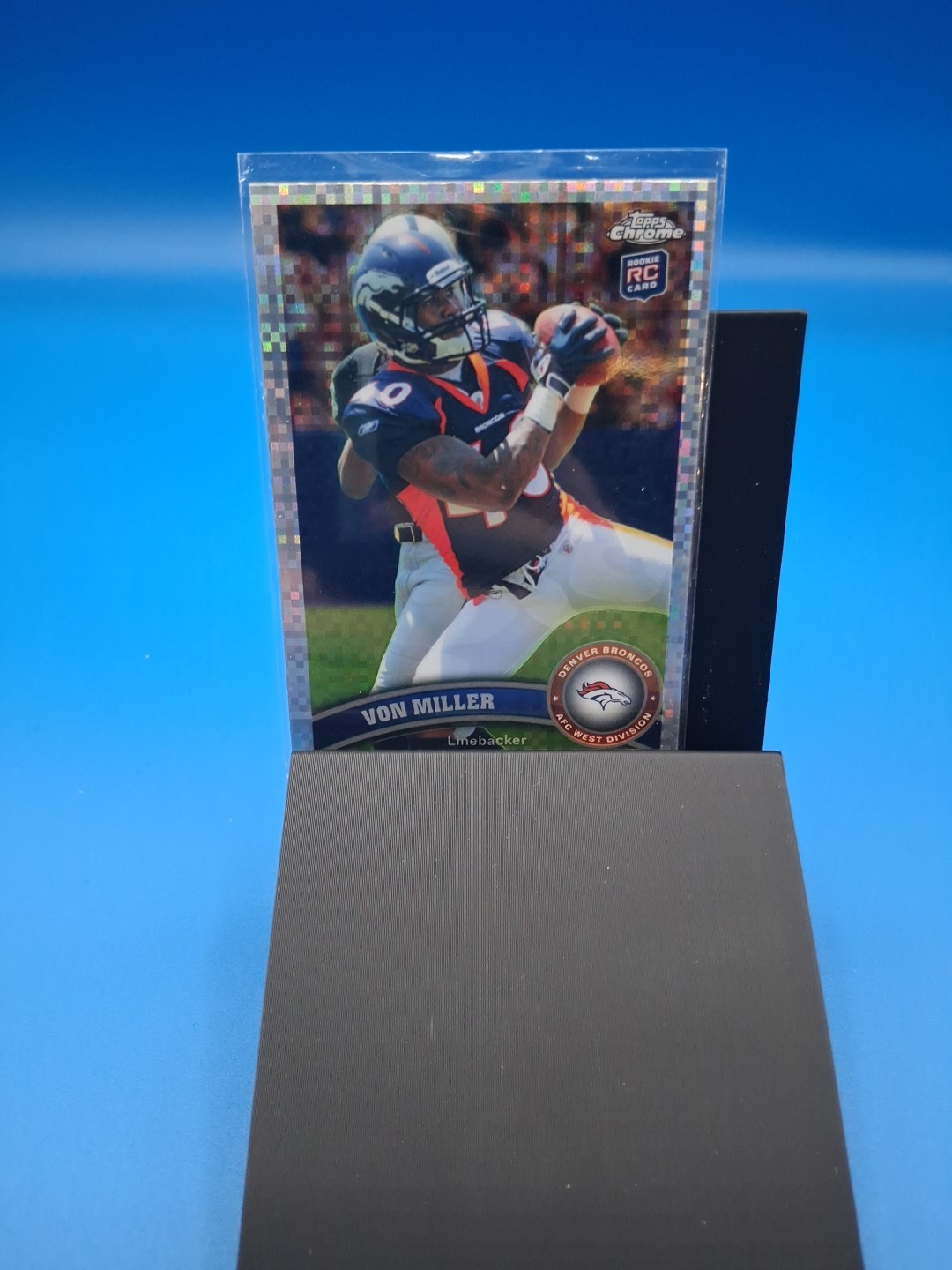 2011 Topps Chrome - Von Miller #212 X-Fractor (RC)
