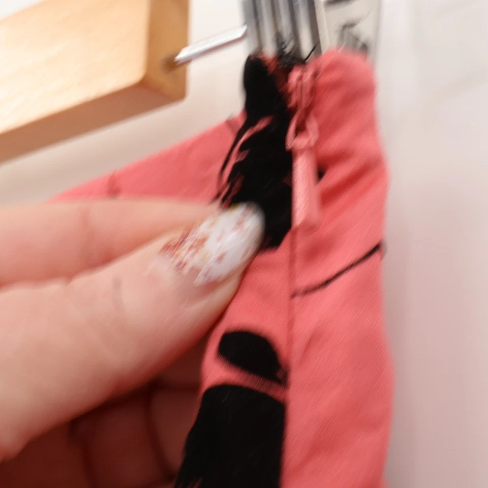 Falda Anthropologie Odille Y2K Rockabilly Floral Rosa Negro Encaje Retro Talla 2 Foto 4 de 4