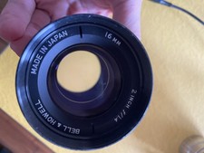 Vintage Bell & Howell 2 Inch 16mm Lens Made In Japan Projector Lens Excellent