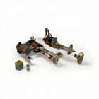 MINT - LEGO Star Wars Set 75215 Cloud-Rider Swoop Bikes with Manual No Box