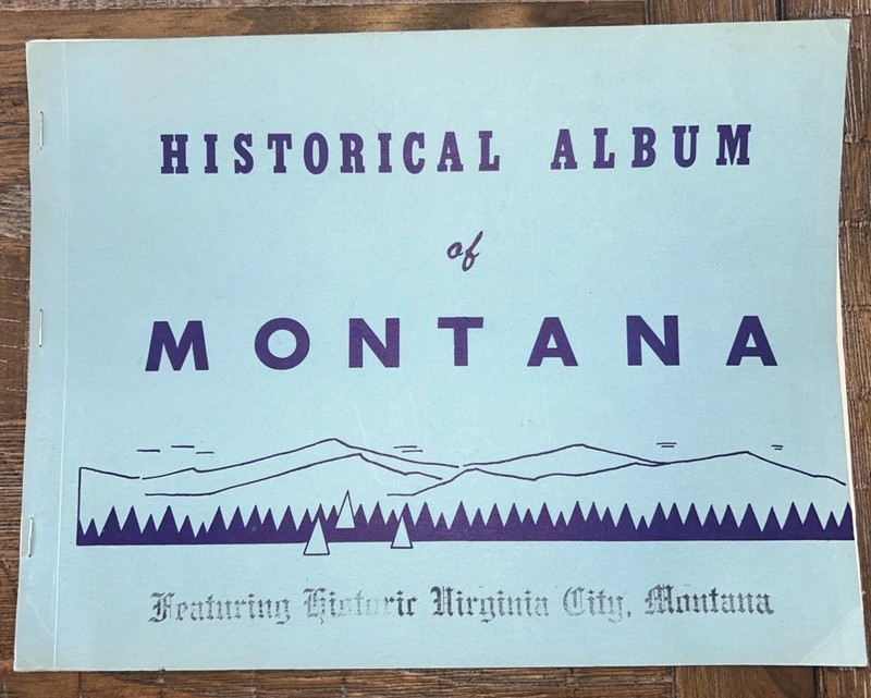 Vintage Montana 1957, Historical Photo Album, Featuring Virginia City.