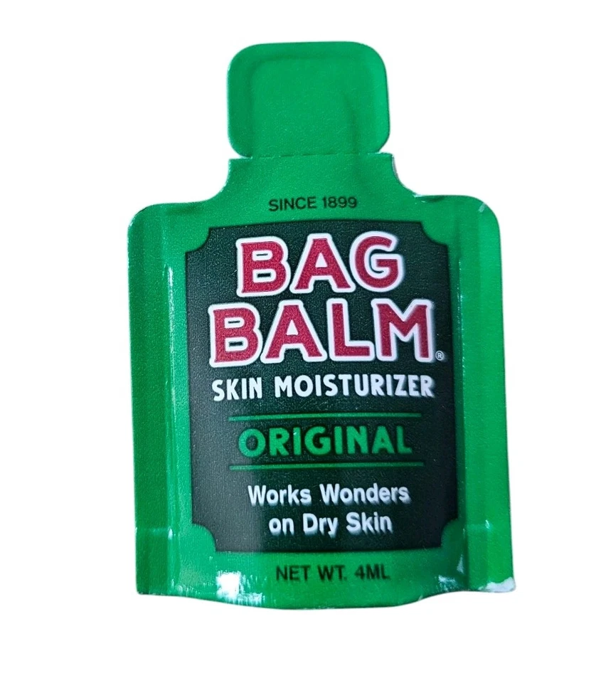 LOT OF 22 - Bag Balm Vermont's Original Moisturizing Ointment 4ml Travel Pouches - Image 2 of 3