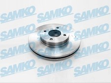 SAMKO 2x Bremsscheibe vorne belüftet für Nissan Note E12 Micra IV K13 K13 