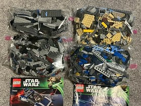 LEGO Star Wars Incomplete Sets Lot - 75084, 75013, 75022, 75316 Umbaran, Gunship
