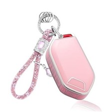 for Kia Key Fob Cover with Bling Keychain Soft TPU Key Case Shell Compatible