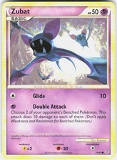 Zubat 70/95 Common Unleashed Pokemon EN LP