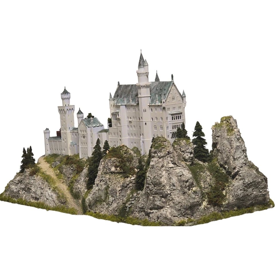 Diorama SCHLOSS *** SCHLOSS NEUSCHWANSTEIN ---NEU UNBENUTZTER ARTIKEL--- - Bild 4 von 4