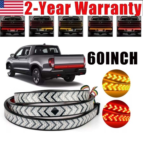 AUXITO 60-Inch LED Tailgate Light Bar With 540 LEDs - Brake, Turn Signal, Reverse - Universal Fit