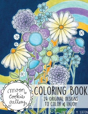 Seaton - Moon Cookie Gallery Coloring Book 3 - New paperback or softb - X555z