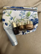 Est e Lauder 4pcs Skin Care Set With Cosmetics Bag
