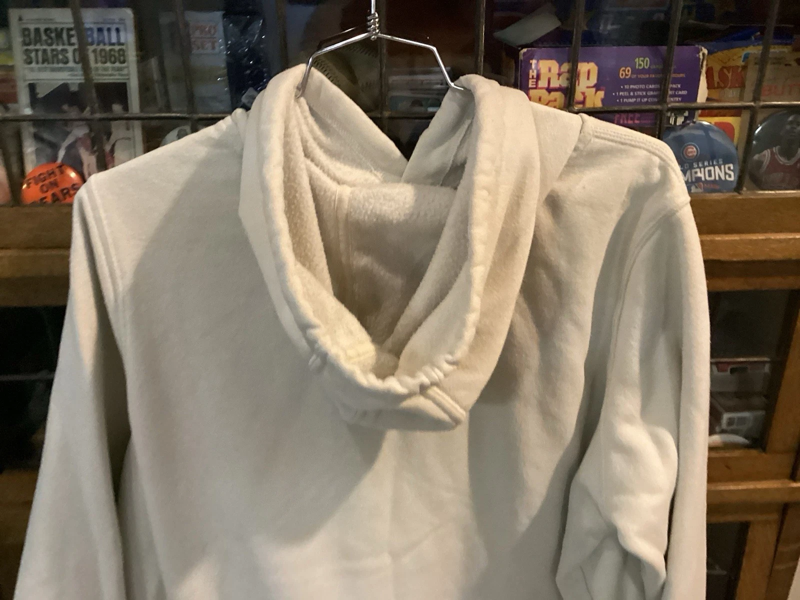 OFF WHITE Felpa con cappuccio CARHARTT Relaxed Fit Off White Pullover SPELL OUT TG 3XL Cool