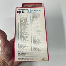 Vintage Cumberland Derwent Series No. 19 - 9 Coloured Pencil Boxed Set