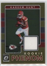 2017 Donruss Optic Rookie Phenom Jerseys Kareem Hunt #23 11ff