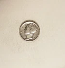1928-D Mercury Silver Dime grades VF, Old Light Clean.