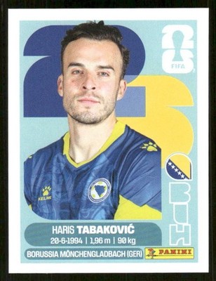 2026 USA Fifa World Cup Panini Sticker HARIS TABAKOVIC Bosnia Herzegovina BIH20