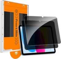 Sichtschutzfolie 2 StüCk FüR Ipad 11. & 10. Gen, 9H HäRte, Anti-Spy
